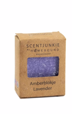 Marokkaanse Amberblokje geurblokje Lavendel