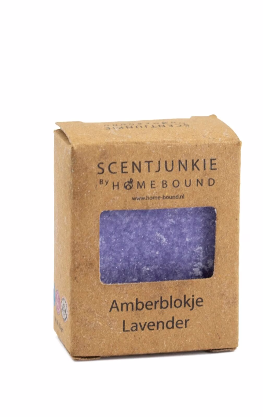 Amberblokje geurblokje Lavendel 1 Marokkaanse Amberblokje geurblokje Lavendel