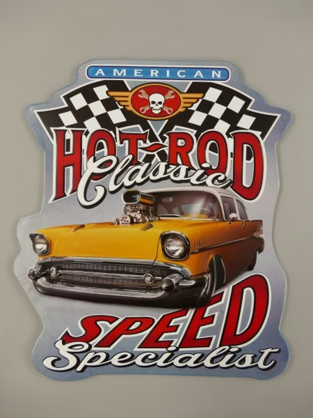 Wandbord garage Hotrod spees 1 Wandbord garage Hotrod spees