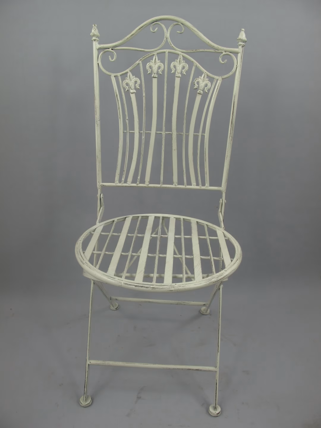 Brocante klassieke tuinset wit 9 Brocante klassieke tuinset wit - Afbeelding 9