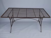 Tuinset bruin tafel vier stoelen 3 Tuinset bruin tafel vier stoelen - Afbeelding 3