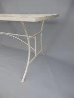 Tuinset wit metaal. 6 Tuinset wit metaal. - Afbeelding 6