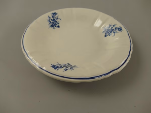 Porseleinen lampetstel blauw 4 Porseleinen lampetstel blauw - Afbeelding 4