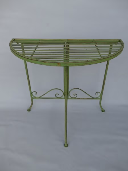Wandtafel tuintafel groen halfrond 1 wandtafel tuintafel groen halfrond