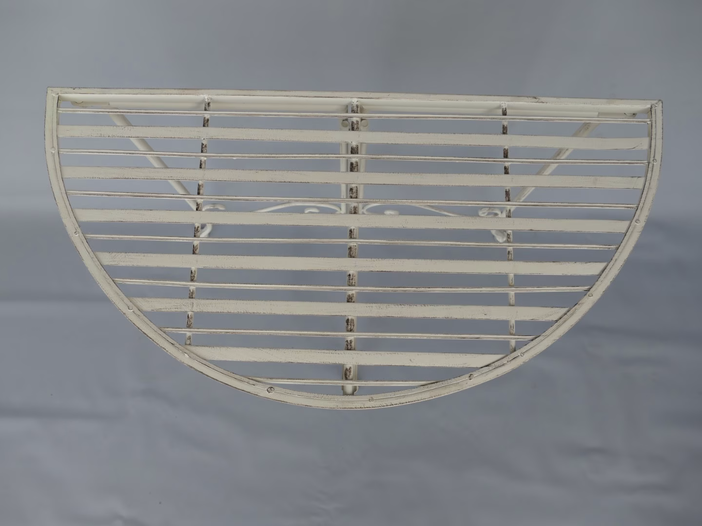 Tuintafel wandtafel metaal wit 4 Tuintafel wandtafel metaal wit - Afbeelding 4