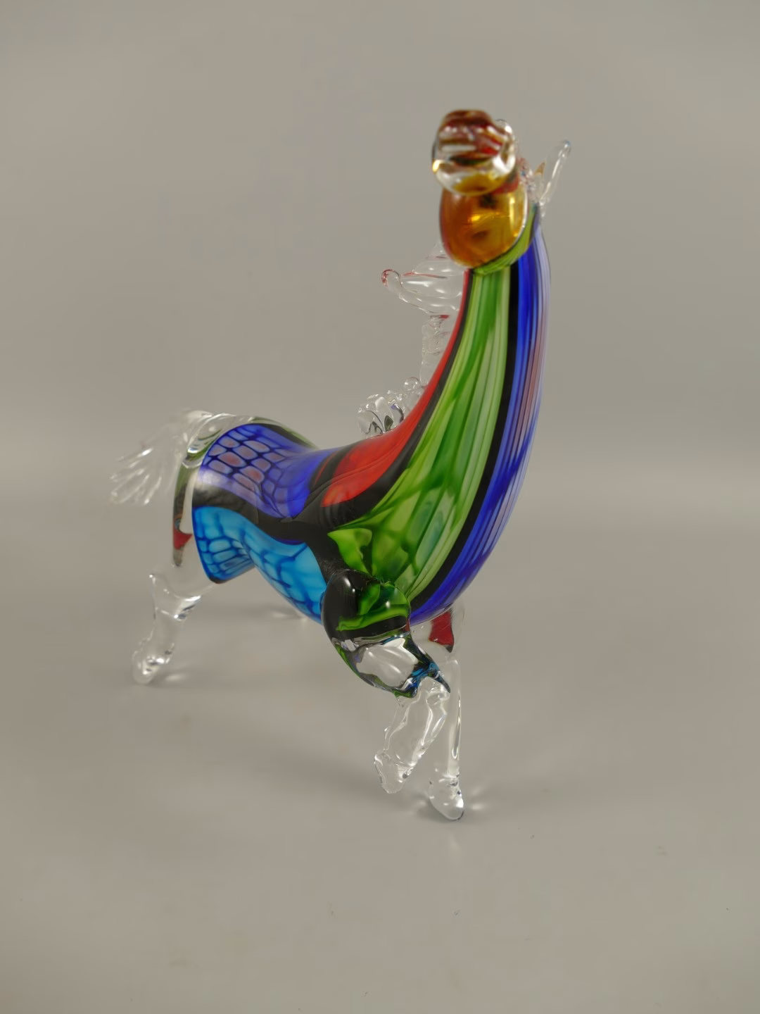 Paard beeldje in Murano stijl 3 Paard beeldje in Murano stijl - Afbeelding 3