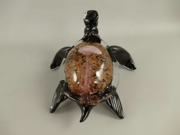 Schildpad beeldje in Murano stijl 6 Schildpad beeldje in Murano stijl - Afbeelding 6