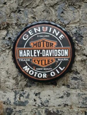 Wandbord Harley Davidson