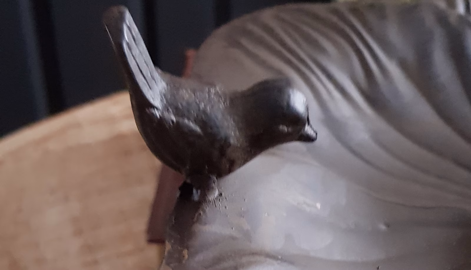 Vogelbak waterschaal ijzer 6 Vogelbak waterschaal ijzer - Afbeelding 6