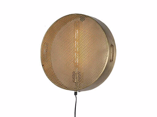 Wandlamp 40 messing van Mooss 2 Wandlamp 40 messing van Mooss - Afbeelding 2