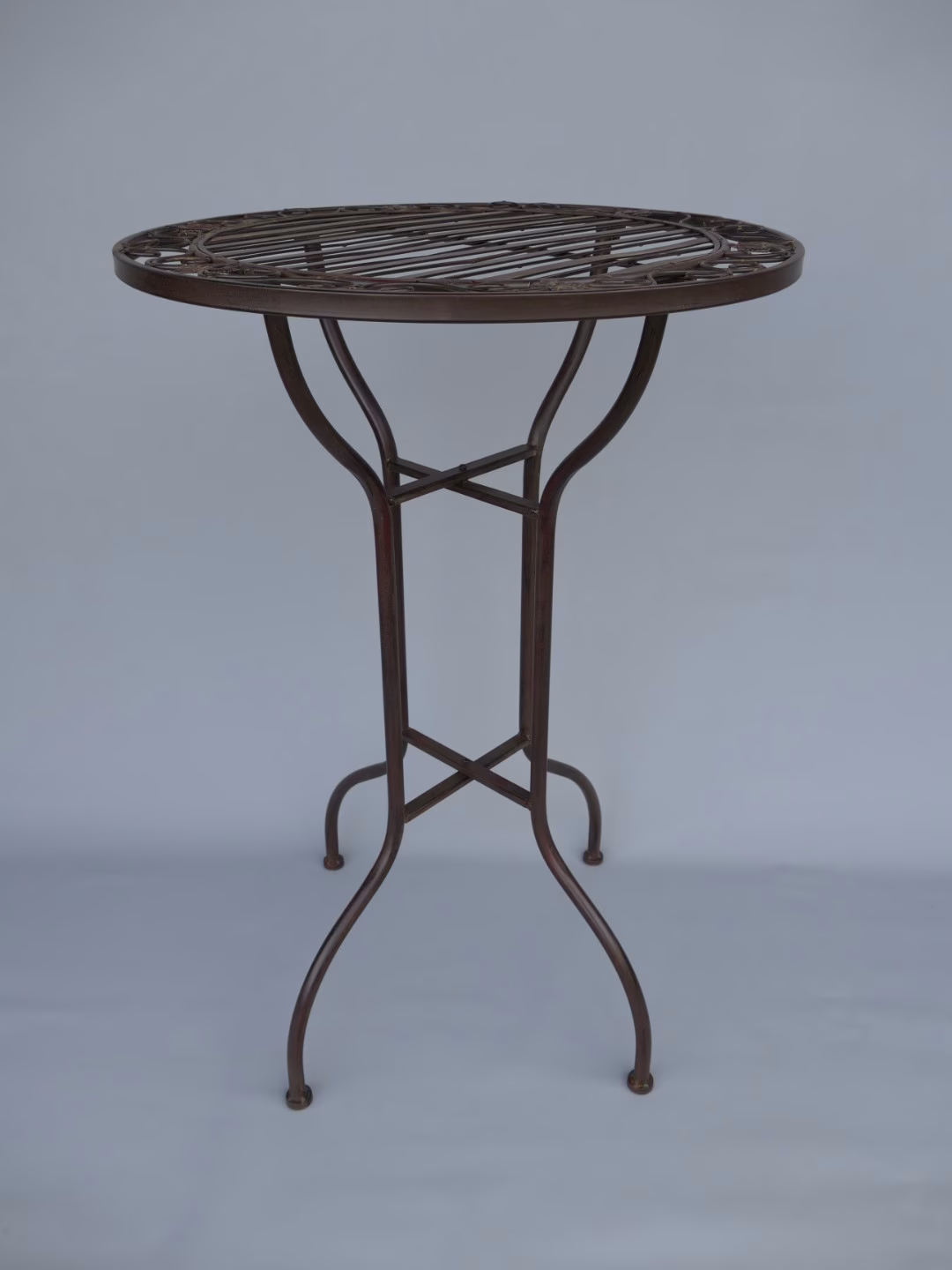 Bartafel met twee barstoelen bruin 3 Bartafel met twee barstoelen bruin - Afbeelding 3