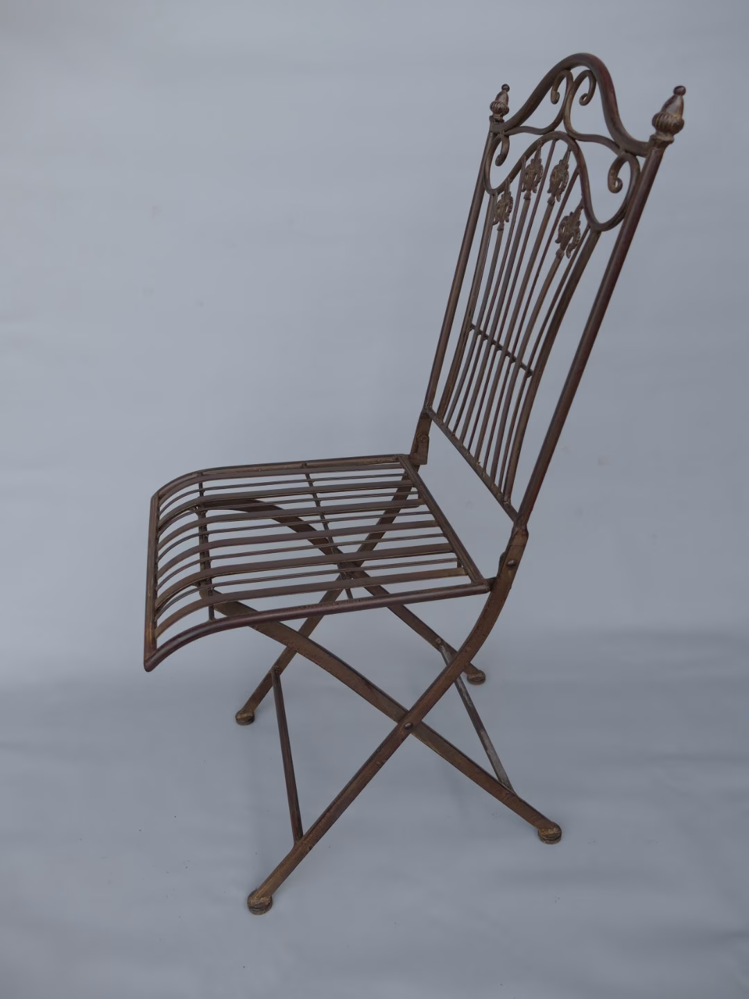 Brocante bruin klassieke tuinset 7 Brocante bruin klassieke tuinset - Afbeelding 7