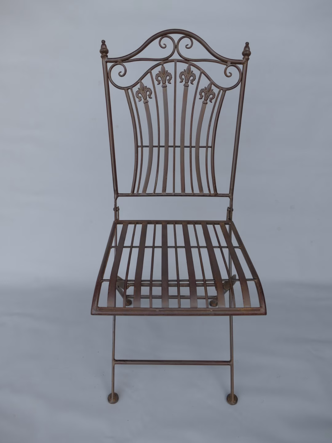 Brocante bruin klassieke tuinset 8 Brocante bruin klassieke tuinset - Afbeelding 8