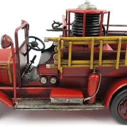 Metalen brandweerauto oldtimer