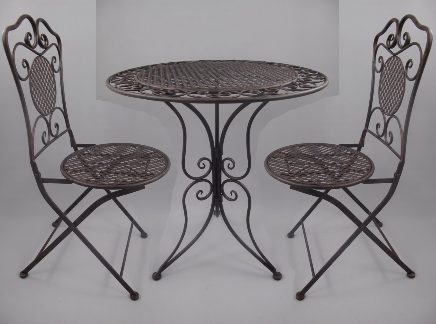 Brocante bistro set bruin 1 Brocante bistro set bruin