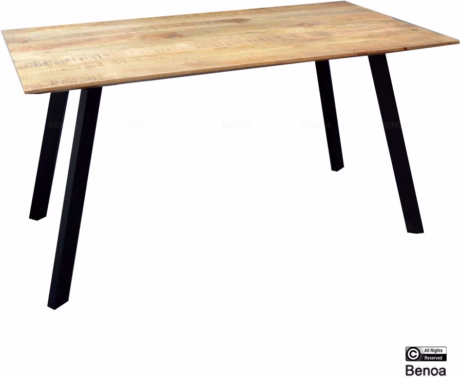 Eettafel Berling mangohout 160cm. 1 Eettafel Berling mangohout 120cm