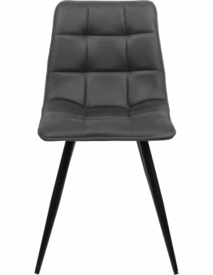 Eetkamerstoel Lucy Anthracite (gaan per 4 stuks)