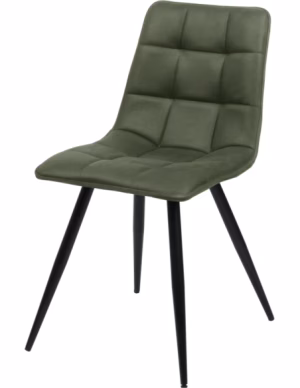 Eetkamerstoel Lucy army green (gaan per 4 stuks)