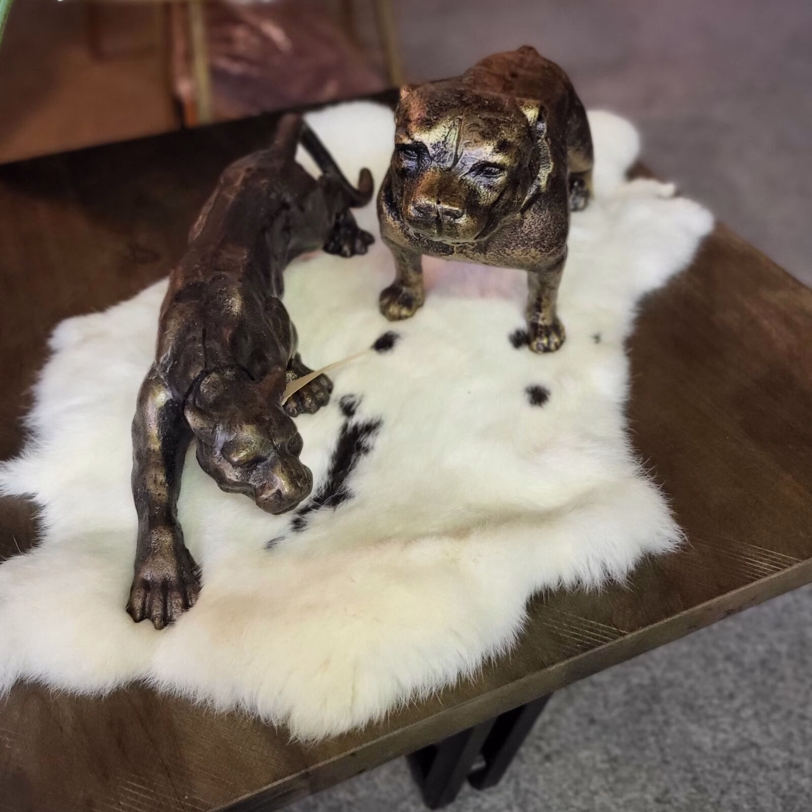 Bulldog hond rustiek gietijzer 9 Bulldog hond rustiek gietijzer - Afbeelding 9