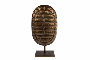Sculptuur "Turtle" brons metaal