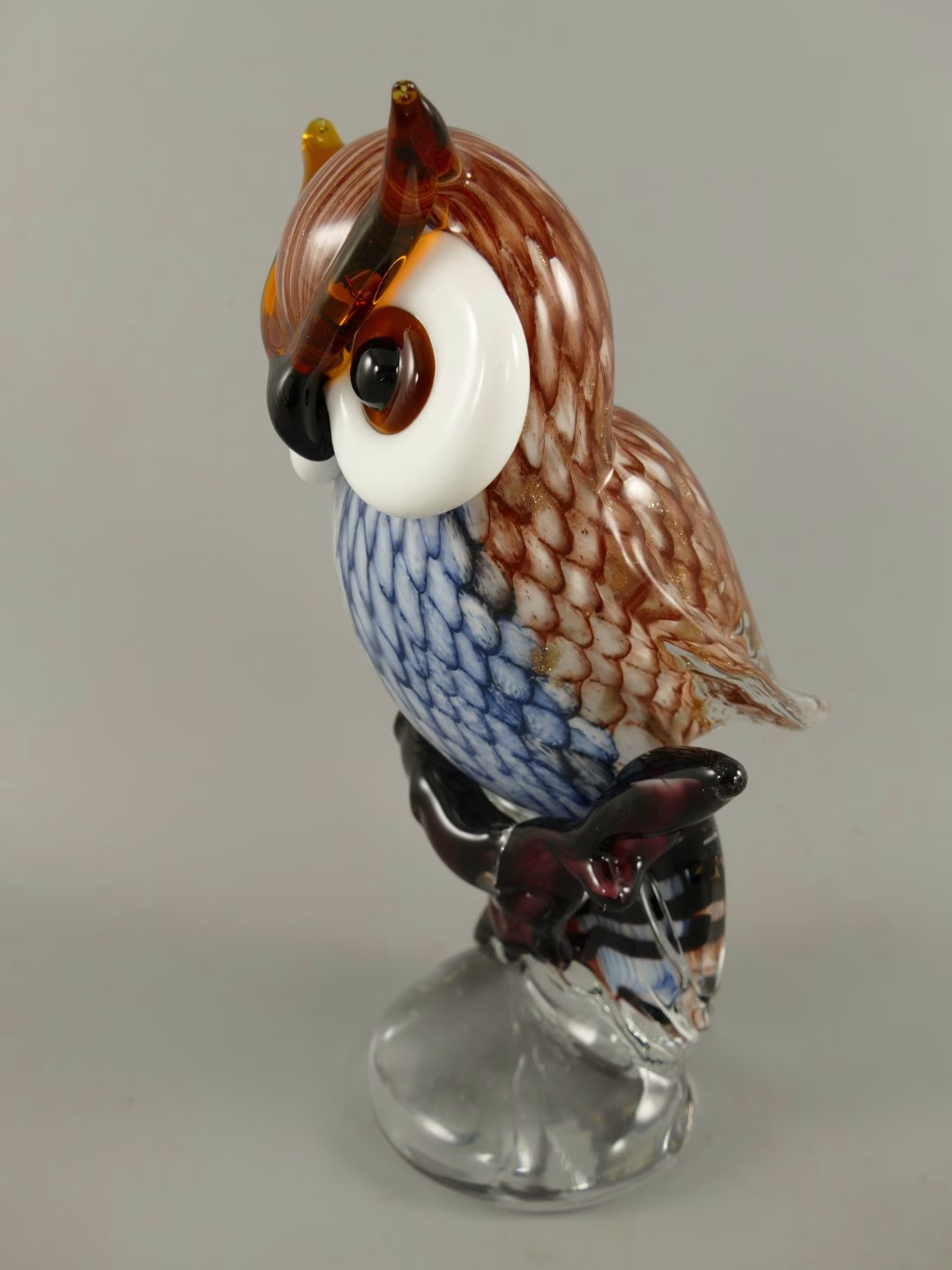 Glas beeld Murano stijl uil 3 Glas beeld Murano stijl uil - Afbeelding 3