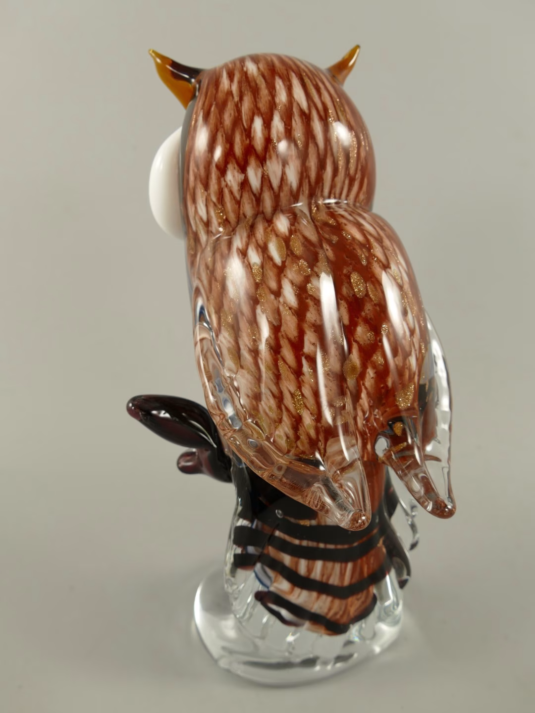 Glas beeld Murano stijl uil 4 Glas beeld Murano stijl uil - Afbeelding 4