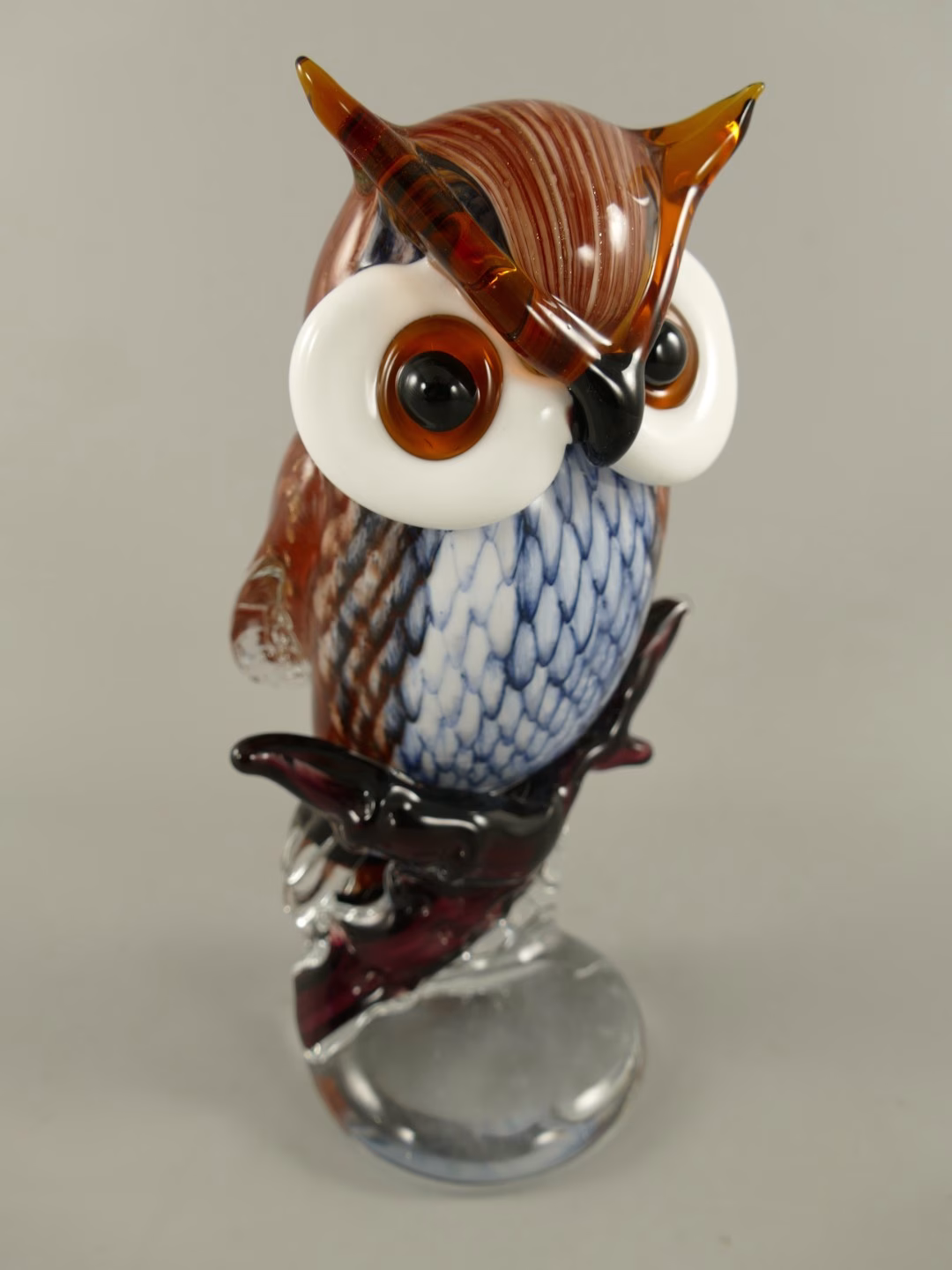 Glas beeld Murano stijl uil 5 Glas beeld Murano stijl uil - Afbeelding 5