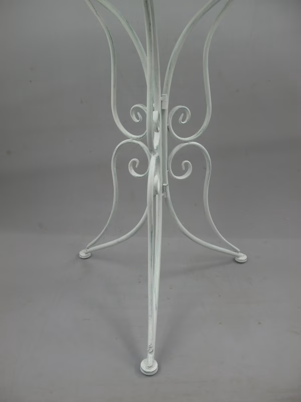 Brocante bistro set wit 3 Brocante bistro set wit - Afbeelding 3