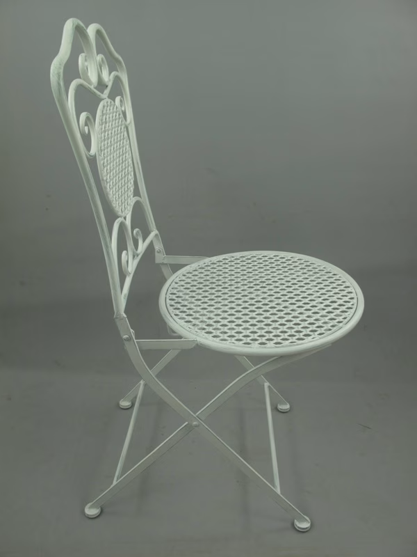 Brocante bistro set wit 5 Brocante bistro set wit - Afbeelding 5