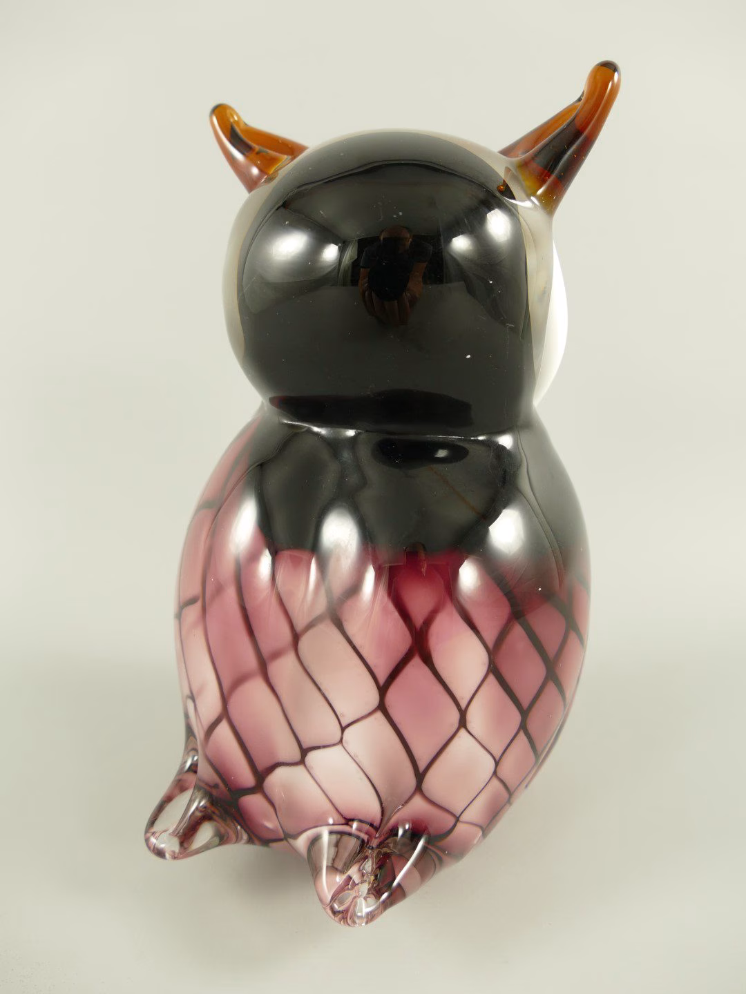 Glazen beeld Murano stijl uil 5 Glazen beeld Murano stijl uil - Afbeelding 5