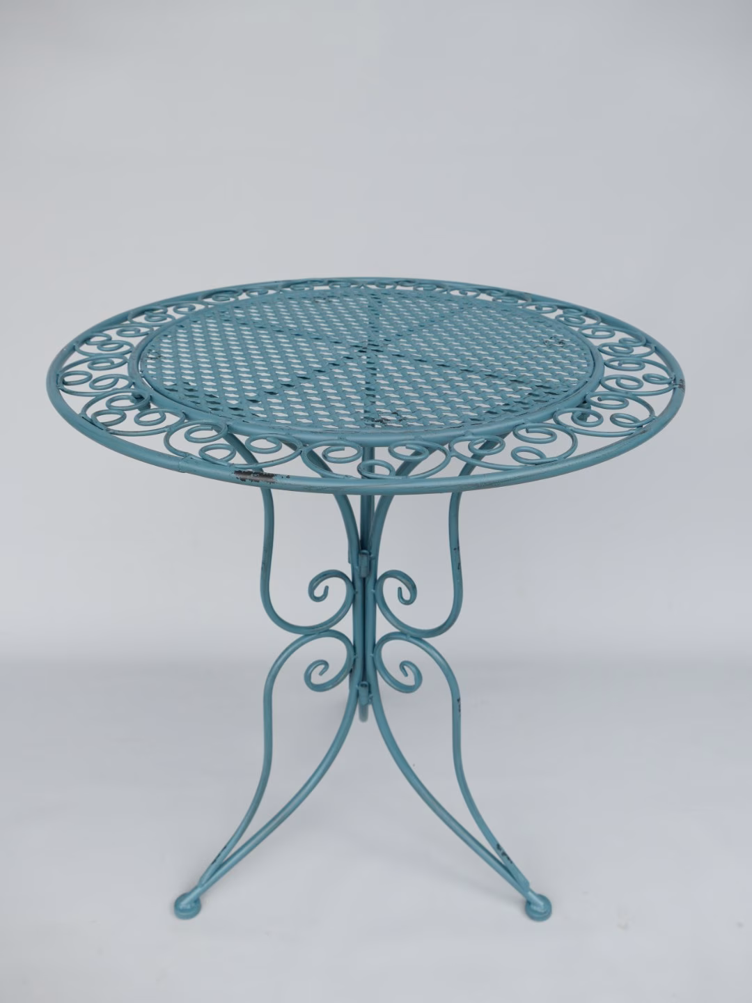 Brocante bistro antiek blauw 7 Brocante bistro antiek blauw - Afbeelding 7