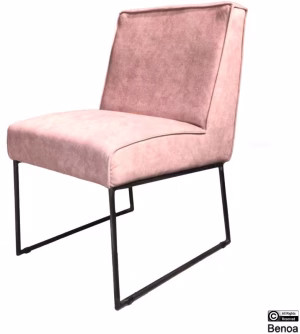 Eetkamerstoel chill roze