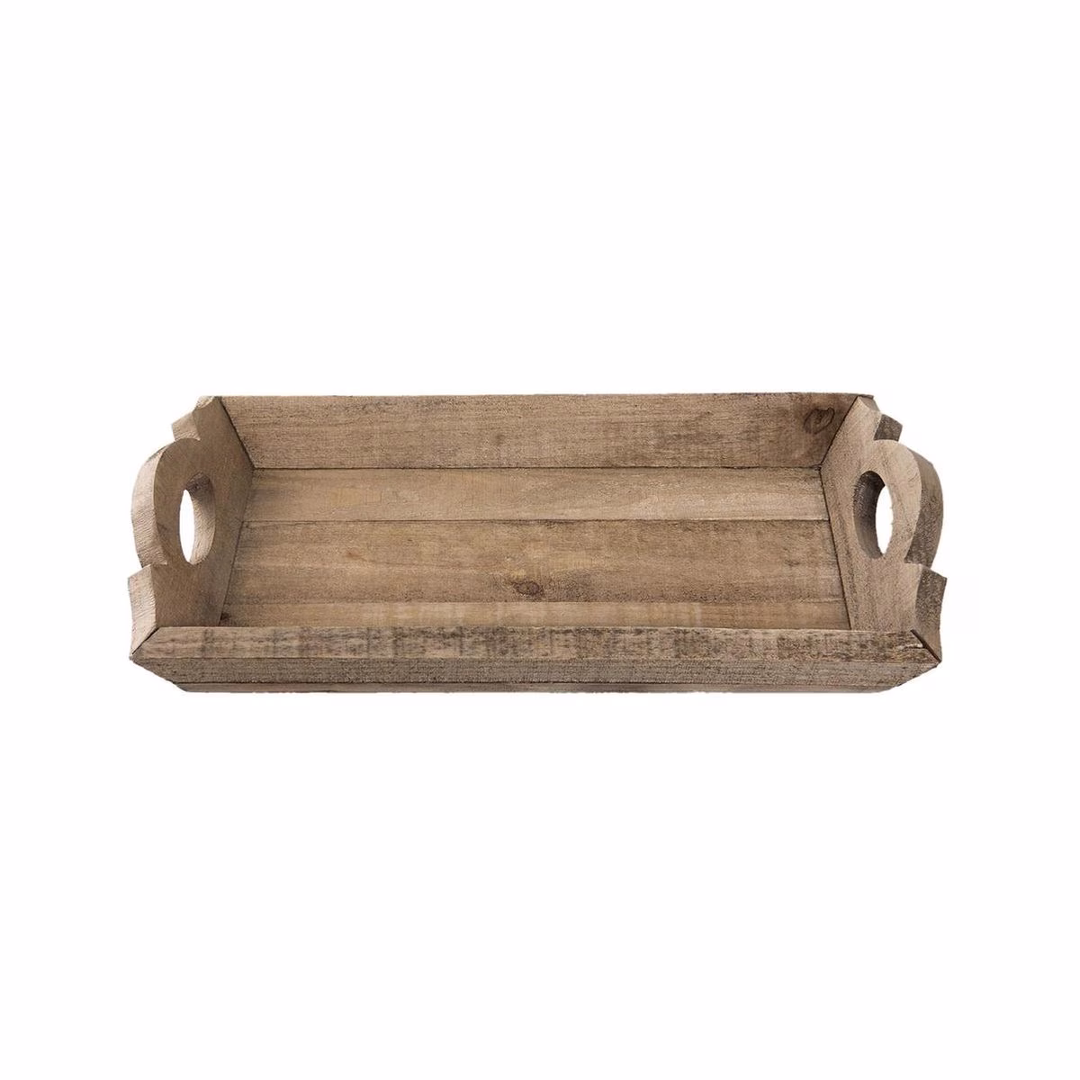 Landelijk Houten Dienblad 42x25x7 3 Landelijke houten dienblad