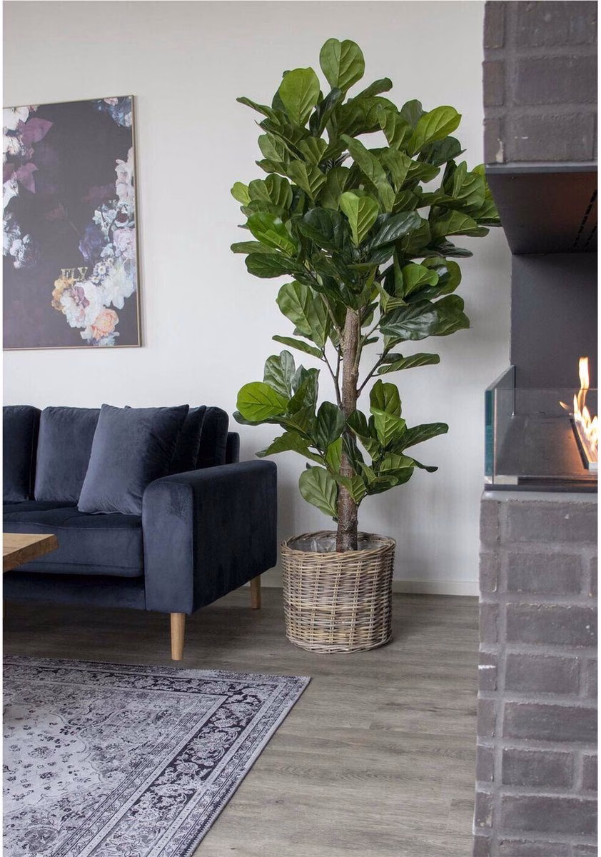 Fiddle Leaf Tree - Kunstplant 190 cm. 4 Fiddle Leaf Tree - Kunstplant 190 cm.