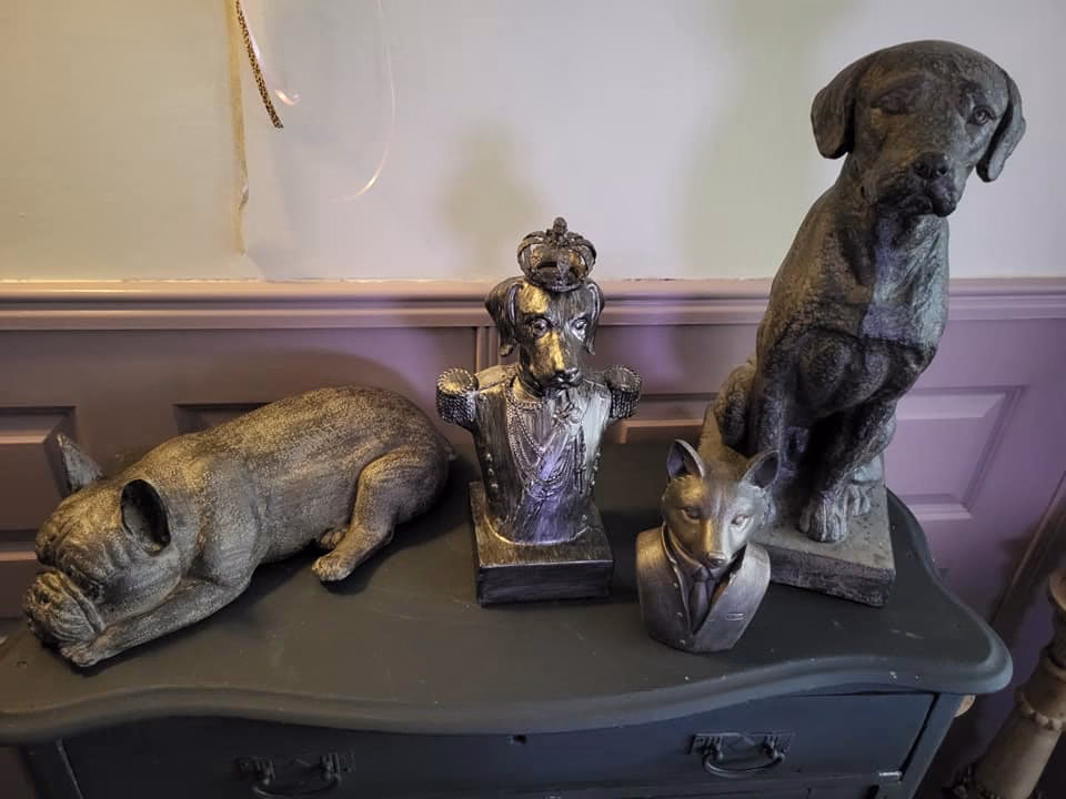 Royal dog" antiek grijs 3 Royal dog" antiek grijs - Afbeelding 3