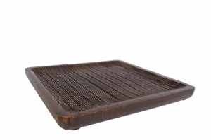 Onderbord "Jelte" S bruin hout