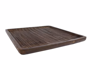 Onderbord "Jelte" L bruin hout