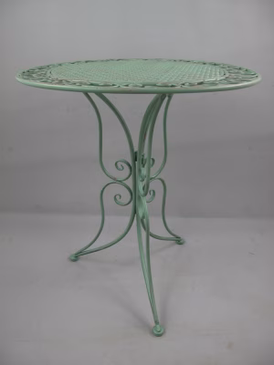 Tuintafel groen metaal