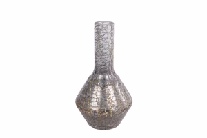 Vaas "Brent" S goud/messing
