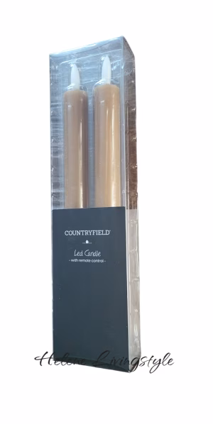 LED-kaarsen Countryfield amber