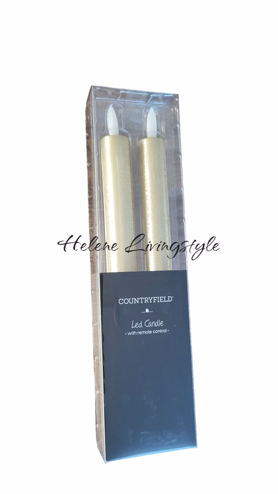 LED-kaarsen Countryfield goud 1 LED-kaarsen Countryfield goud