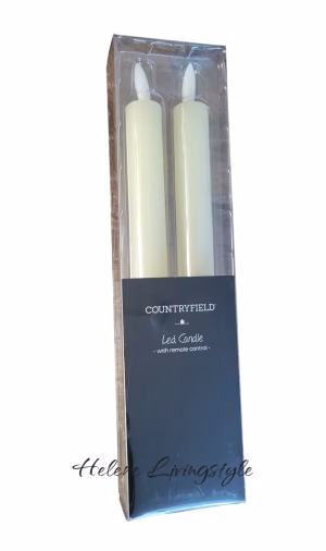 LED kaarsen Countryfield ivoor