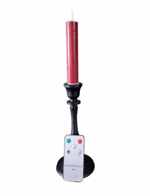 LED-kaarsen Countryfield rood klein
