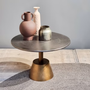 Antieke Lood Bijzettafel 71
