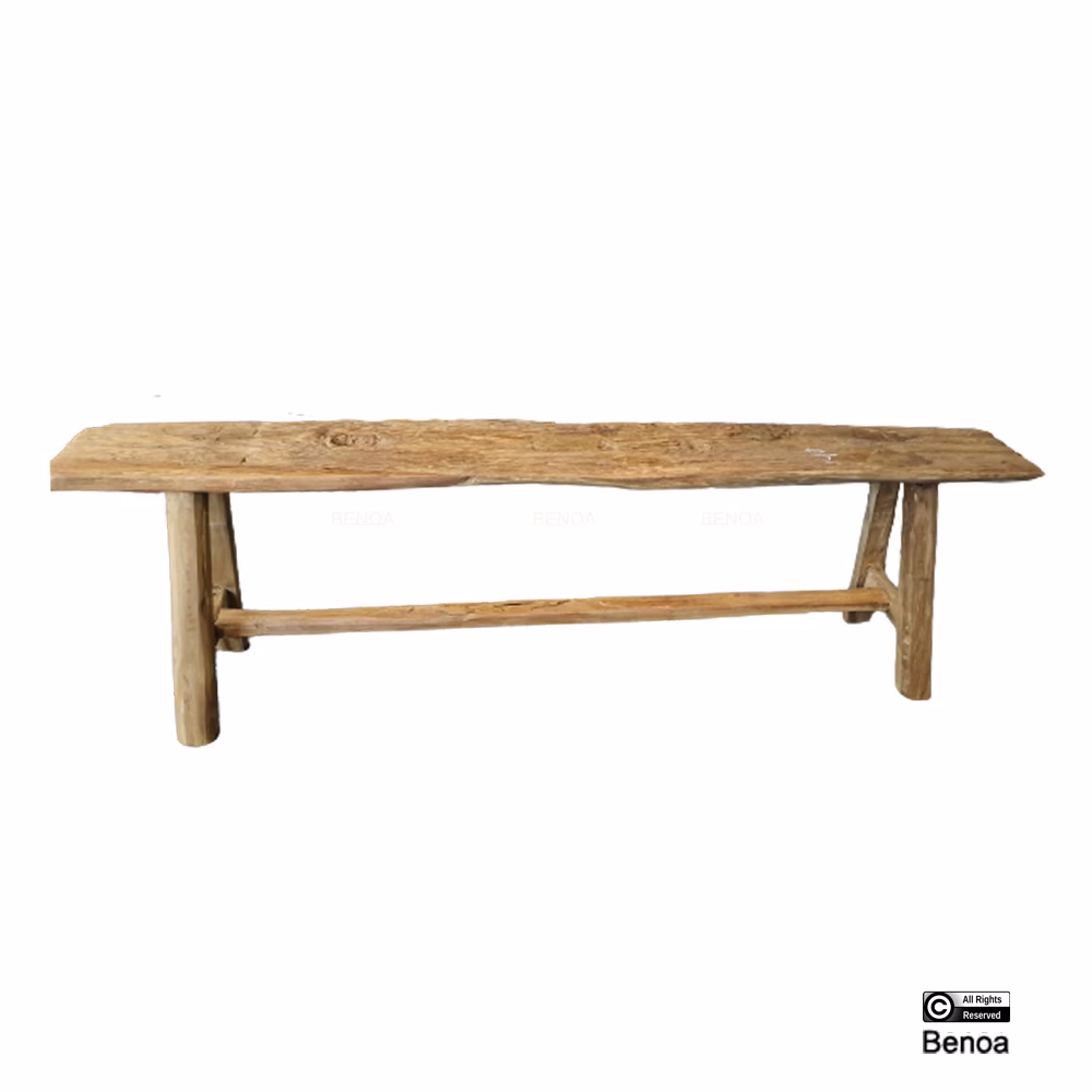 Blora Teakhouten Bank 150-160 3 Blora Teakhouten Bank 150-160 - Afbeelding 3