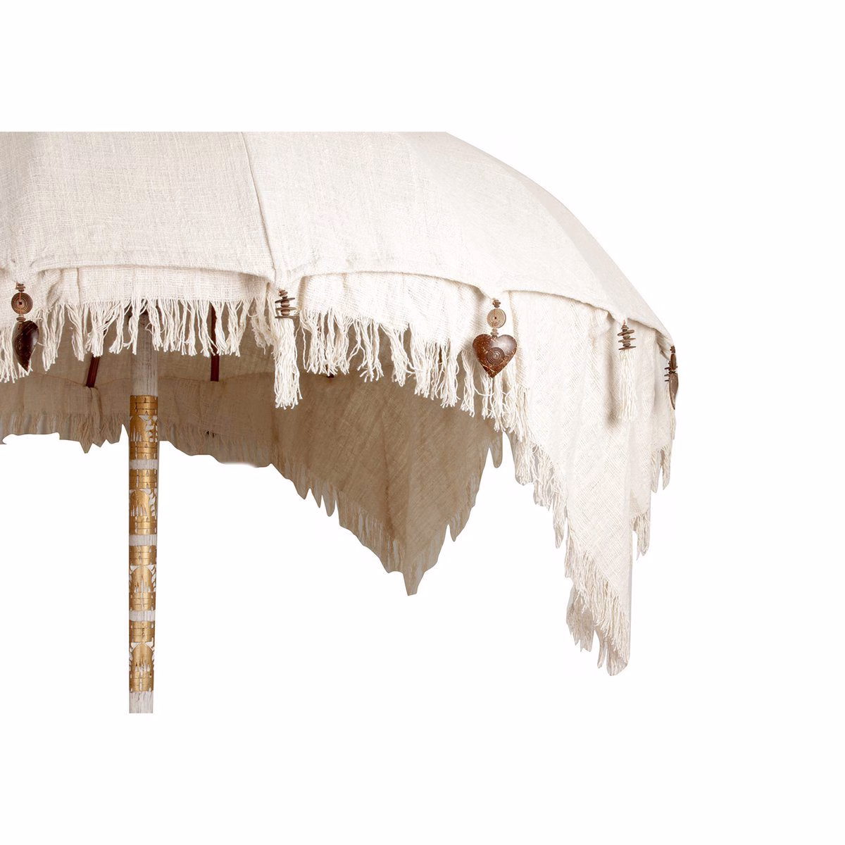 Bali Strandparasol beige 3 Bali Strandparasol beige