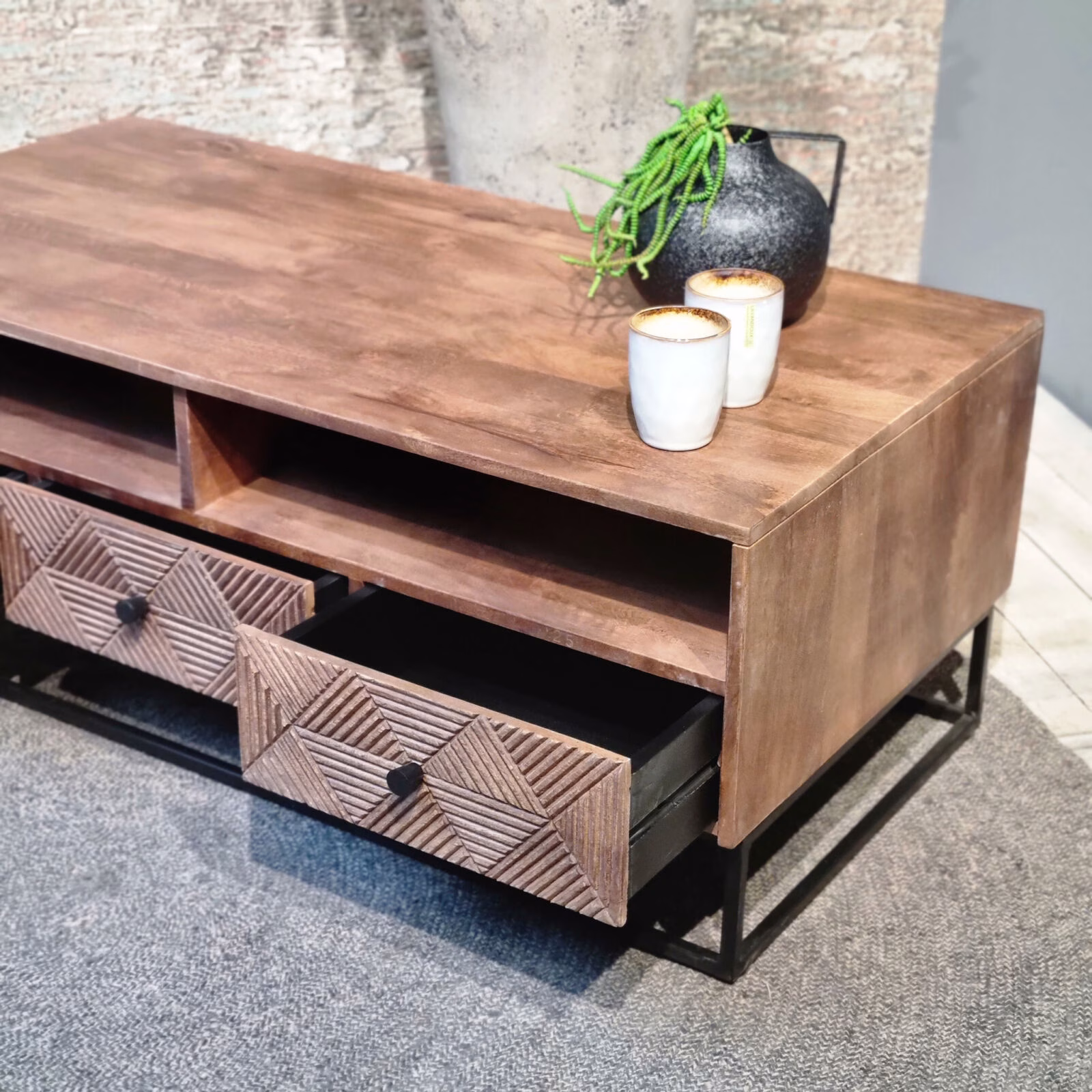 Jasmin salontafel 3 lades 120 3 Jasmin salontafel 3 lades 120 - Afbeelding 3