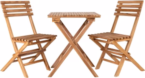 Bistroset tuinset teak hout