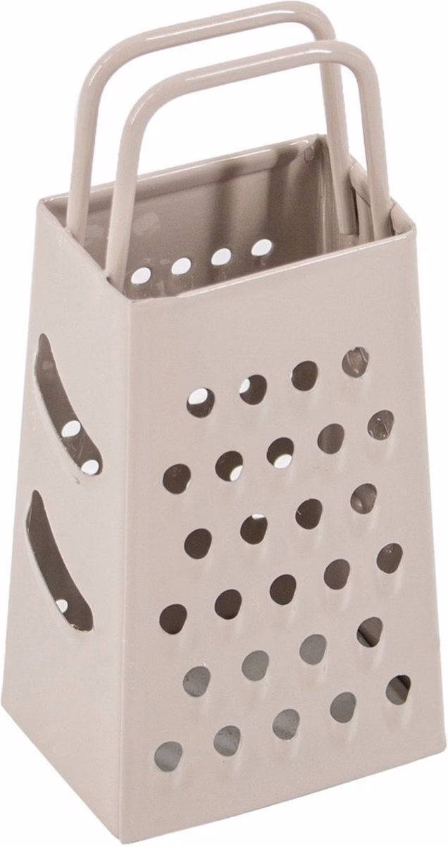 Rasp taupe voor amberblokjes 1 Rasp taupe voor amberblokjes