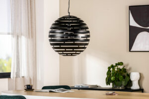 Hanglamp, 50 cm, H340 zwart